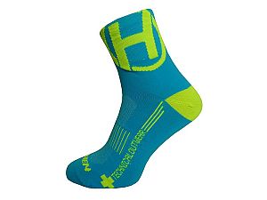 Ponožky HAVEN LITE Silver NEO blue/yellow 2 páry